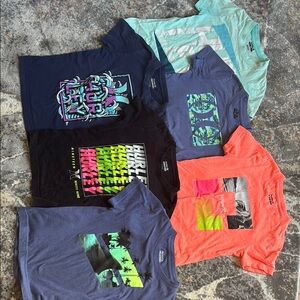 Boys Hurley Shirt Lot Sizes 5/6, 6 & 7